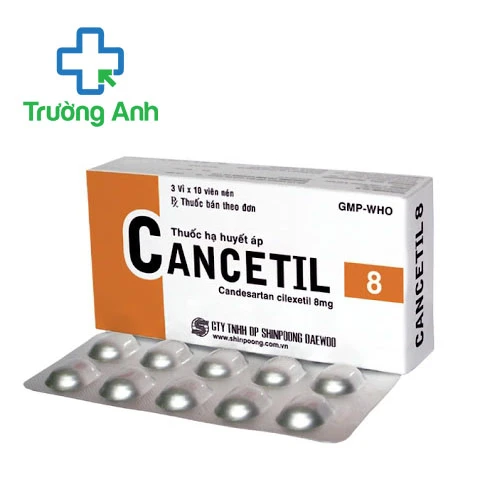 Cancetil 8mg - Thuốc điều trị tăng huyết áp hiệu quả