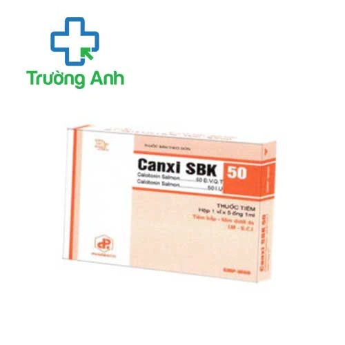 Canxi SBK 50 Pharbaco - Thuốc điều trị các bệnh về xương hiệu quả