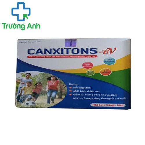 Canxitons-BV - Bổ sung canxi giúp xương chắc khỏe