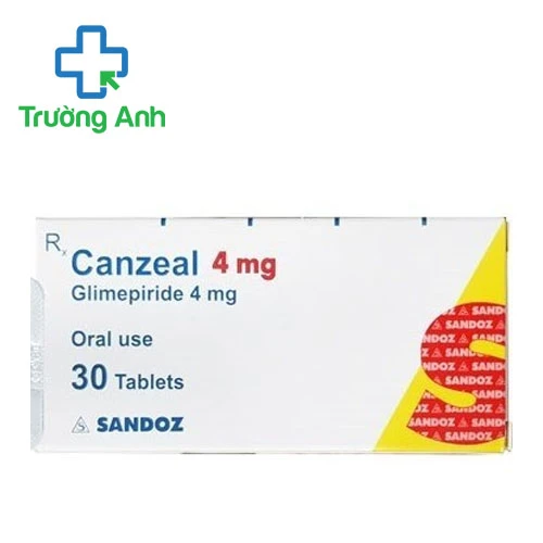 Canzeal 4mg Lek - Thuốc trị bệnh đái tháo đường tuyp 2 của Hà Lan