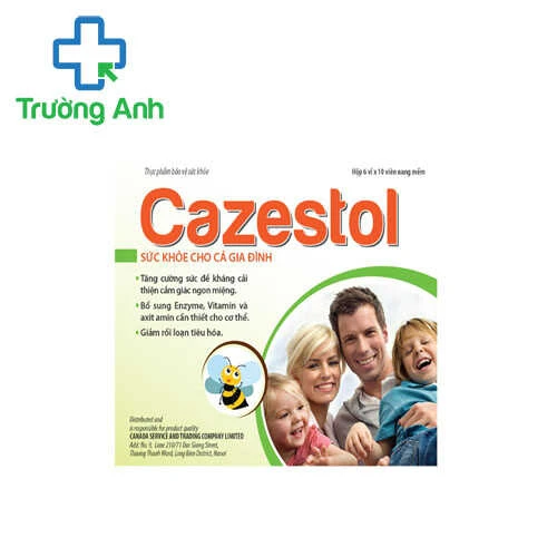 Cazestol Santex - Viên uống cải thiện sức khỏe, tăng đề kháng