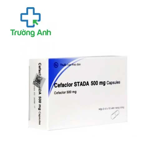 Cefaclor Stada 500mg capsules - Thuốc trị nhiễm khuẩn hiệu quả