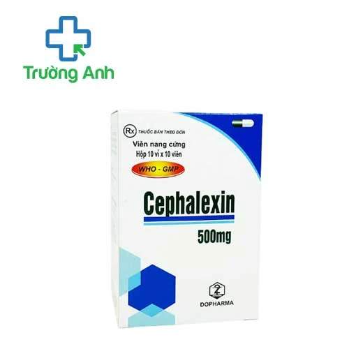 Cefalexin 500mg Dopharma - Thuốc điều trị nhiễm khuẩn hiệu quả