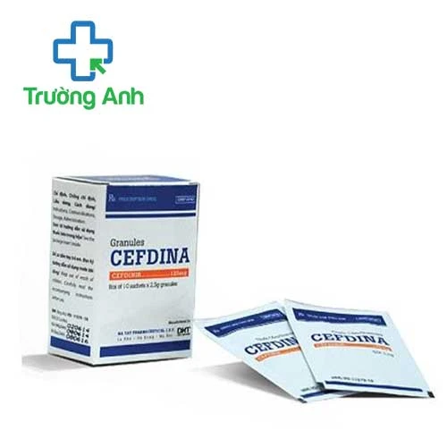 Cefdina 125 - Thuốc điều trị các bệnh nhiễm khuẩn của Hataphar