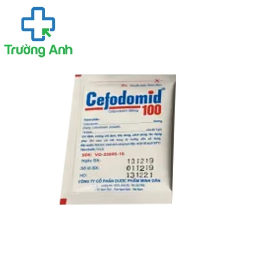 Cefodomid 100mg MD Pharco (gói bột) - Trị nhiễm khuẩn hiệu quả
