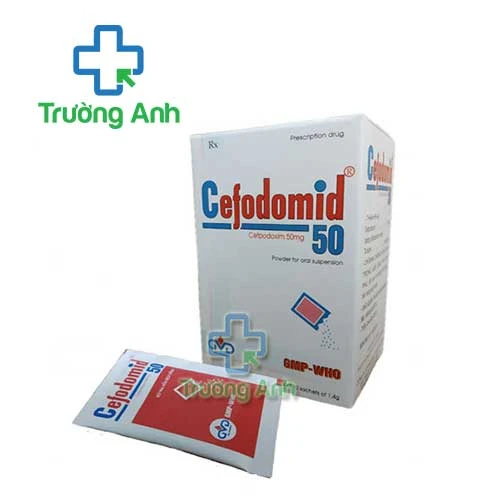 Cefodomid 50 MD Pharco (gói bột) - Thuốc điều trị nhiễm khuẩn