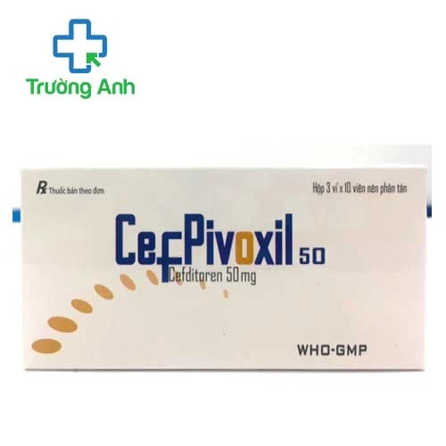 Cefpivoxil 50 - Thuốc điều trị viêm phế quản cấp hiệu quả