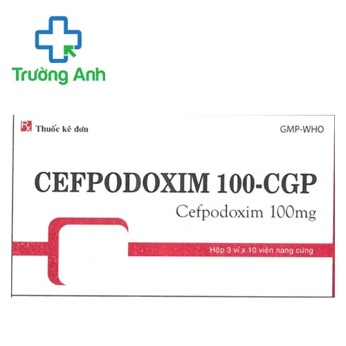 Cefpodoxim 100-CGP USP (viên) - Thuốc điều trị nhiễm khuẩn hiệu quả