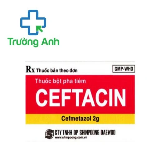 Ceftacin 2g - Thuốc điều trị nhiễm khuẩn hiệu quả 