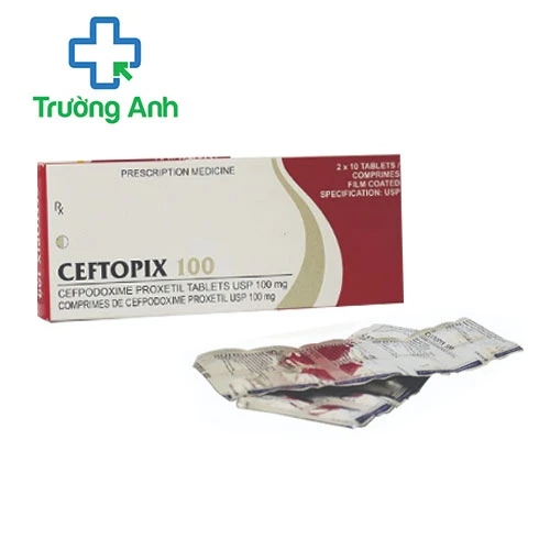 Ceftopix 100 Cadila - Thuốc điều trị nhiễm khuẩn nhanh chóng