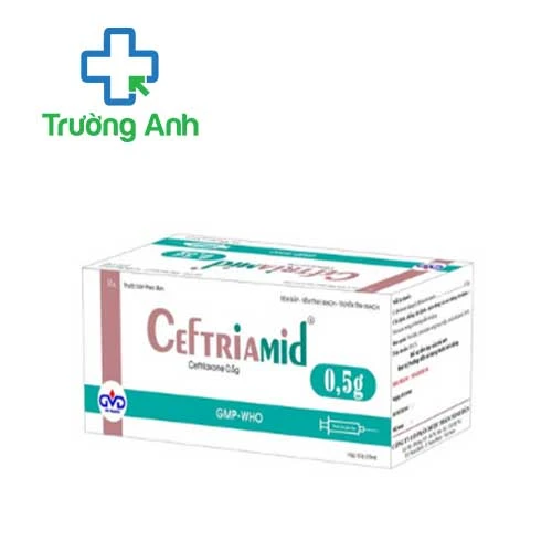 Ceftriamid 0,5g MD Pharco - Thuốc điều trị nhiễm khuẩn