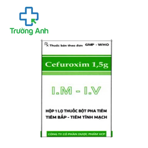 Cefuroxim 1,5g VCP - Thuốc điều trị nhiễm khuẩn nặng