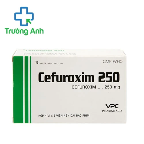 Cefuroxim 250 VPC - Thuốc kháng sinh trị nhiễm khuẩn
