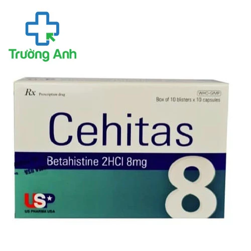 Cehitas 8 USP - Thuốc điều trị hội chứng Meniere, chóng mặt
