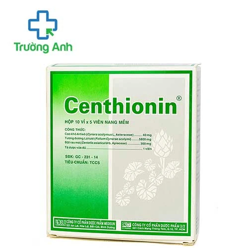 Centhionin - Giúp lợi mật, giảm cholesterol trong máu hiệu quả