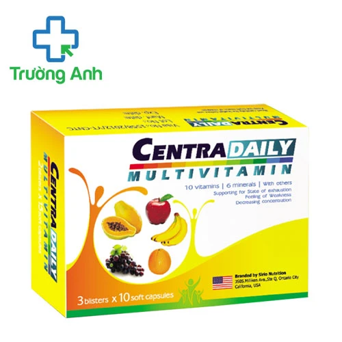 Centra Daily Sirio Pharma - Giúp bổ sung các vitamin và khoáng chất thiết yếu