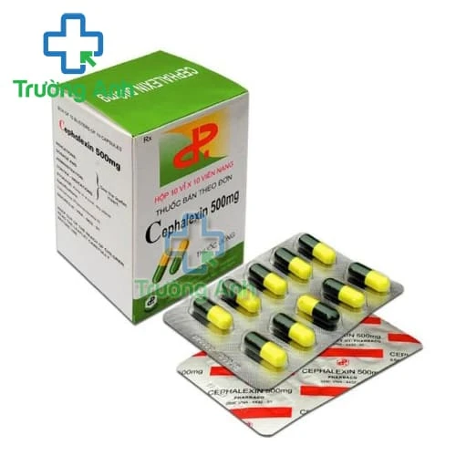 Cephalexin 500mg Pharbaco Thuốc Kháng Sinh điều Trị Nhiễm Khuẩn