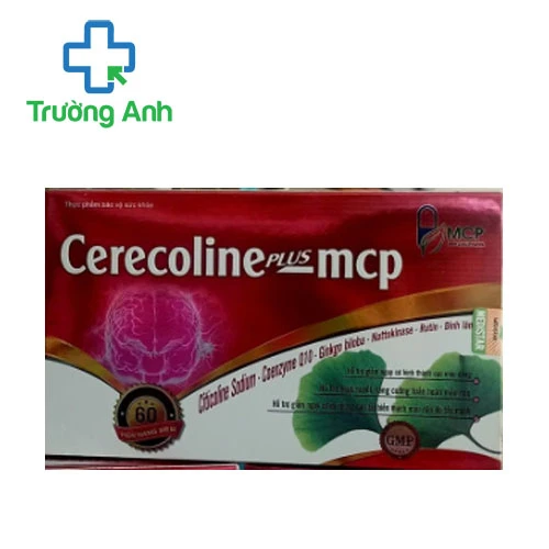 Cerecoline plus - mcp Medistar - Hỗ trợ điều trị thiểu năng tuần hoàn não