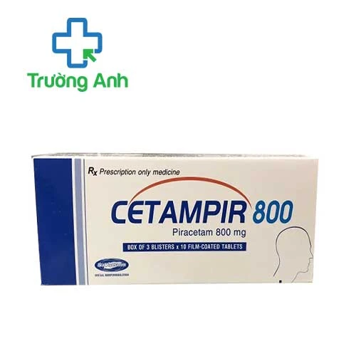 Cetampir 800 Savipharm - Thuốc điều trị suy giảm trí não