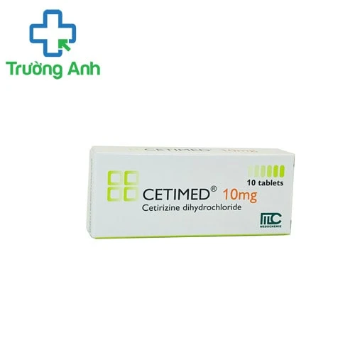 Cetimed 10mg - Thuốc điều trị viêm mũi dị ứng hiệu quả