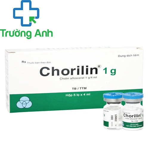 Chorilin 1g - Thuốc điều trị suy giảm, thoái hóa não của Bidiphar