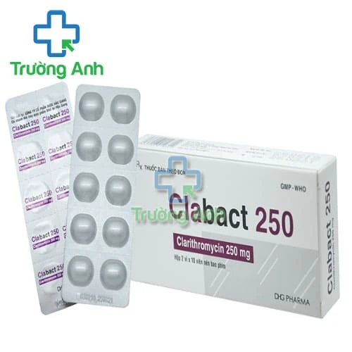 Clabact 250 - Viên uống điều trị nhiễm khuẩn của DHG