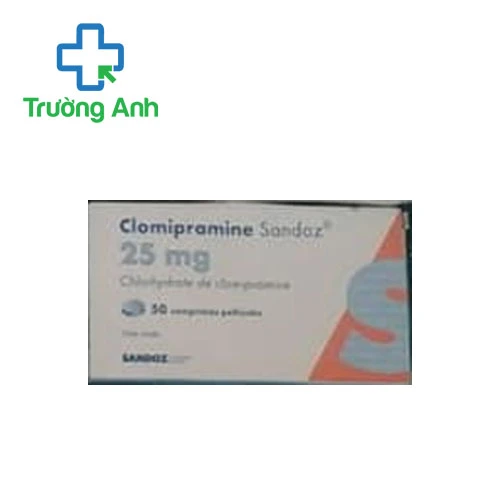 Clomipramine Sandoz 25mg - Thuốc điều trị trầm cảm hiệu quả