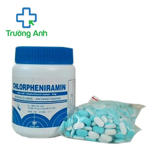 Clopheniramin 4mg TN Pharma - Thuốc điều trị viêm mũi hiệu quả