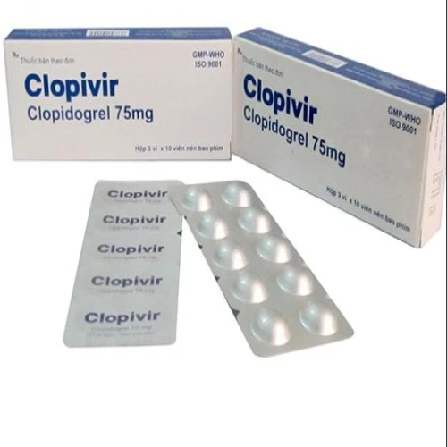 Clopivir - Thuốc điều trị các bệnh lý về tim mạch của Bidiphar