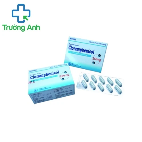 Cloramphenicol 250mg Khapharco - Thuốc trị nhiễm khuẩn hiệu quả