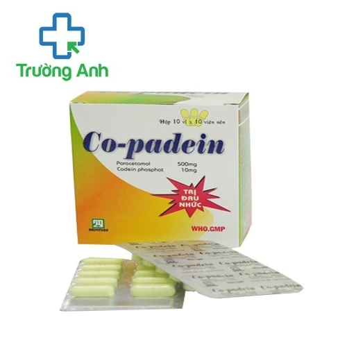 Co-padein - Thuốc trị đau nhức hiệu quả của Nadyphar