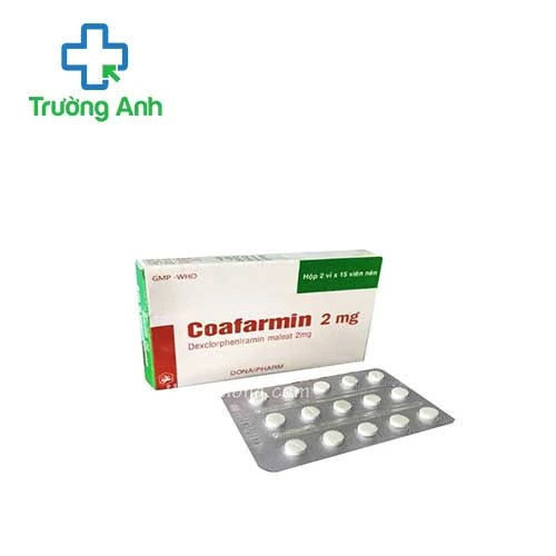 Coafarmin 2 - Thuốc điều trị dị ứng theo mùa của Donaipharm