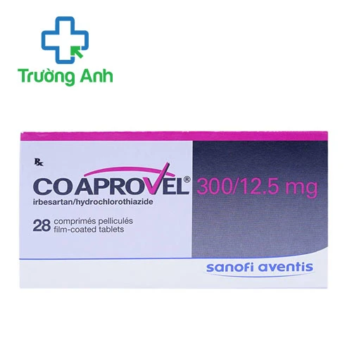 CoAprovel 300/12,5mg Sanofi - Thuốc trị tăng huyết áp của Pháp