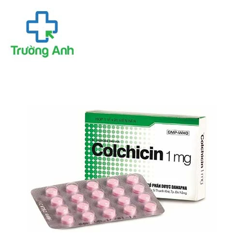 Colchicin 1mg - Thuốc điều trị bệnh gout hiệu quả của Danapha