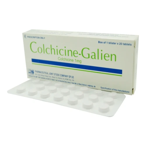 Colchicine galien - Thuốc điều trị bệnh gút của F.T.PHARMA