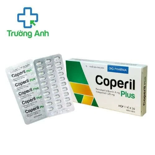 Coperil plus DHG - Điều trị tăng huyết áp nguyên phát 