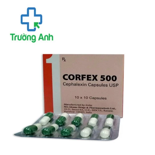 Corfex-500 Ấn Độ - Thuốc điều trị nhiễm khuẩn hiệu quả