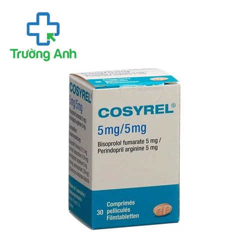 Cosyrel 5mg/5mg Les - Thuốc điều trị tăng huyết áp của Pháp