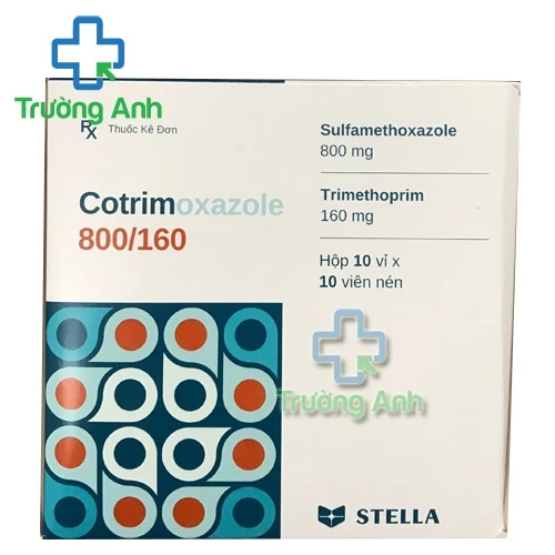 Cotrimoxazole 800/160 Stella- Thuốc điều trị nhiễm khuẩn hiệu quả