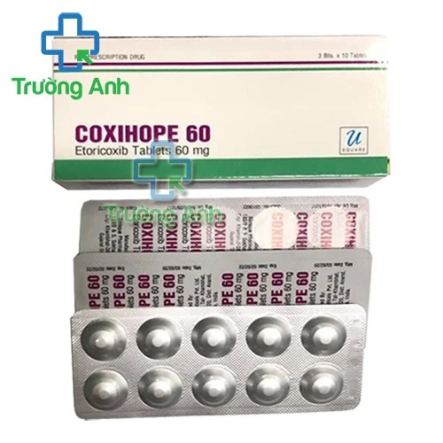 Coxihope 60 - Thuốc điều trị viêm xương khớp hiệu quả của Ấn Độ