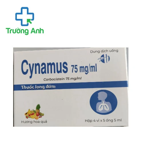 Cynamus 75mg/ml CPC1HN - Thuốc tiêu nhầy hô hấp