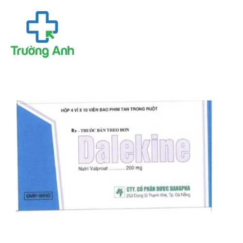 Dalekine 200 - Thuốc điều trị động kinh hiệu quả của Danapha