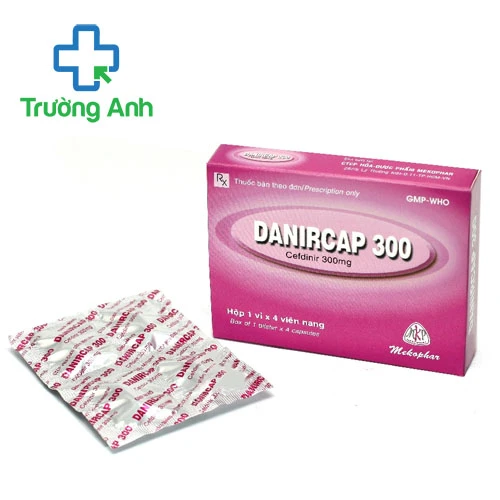 Danircap 300 Mekophar - Thuốc điều trị nhiễm khuẩn dạng uống