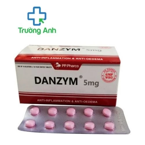 Danzym 5mg - Thuốc điều trị đau nhức xương khớp của Đài Loan