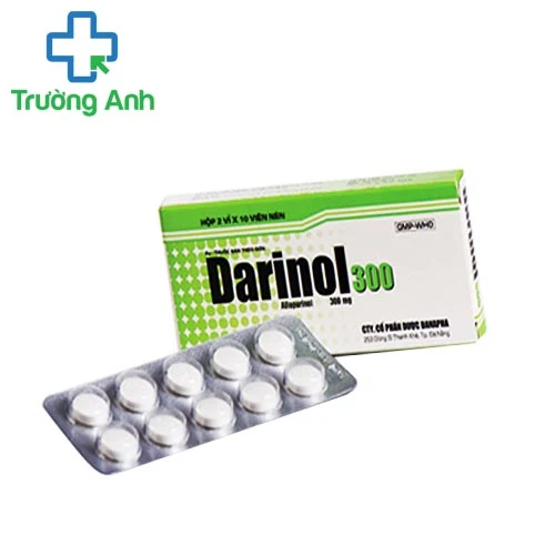 Darinol Tab.300mg Danapha - Thuốc điều trị bệnh gút hiệu quả