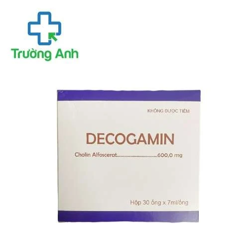 Decogamin 600mg Medisun - Điều trị sau chấn thương sọ não