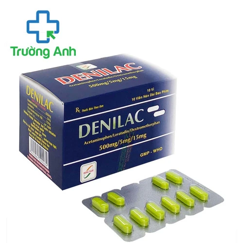 Denilac (hộp 100 viên) - Thuốc trị cảm cúm, viêm xoang hiệu quả