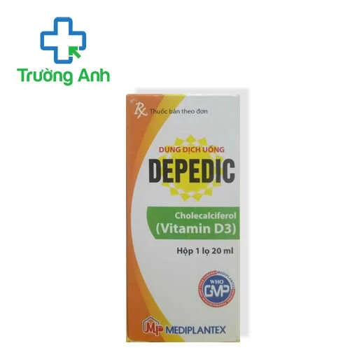 Depedic - Thuốc dự phòng và điều trị bệnh do thiếu Vitamin D