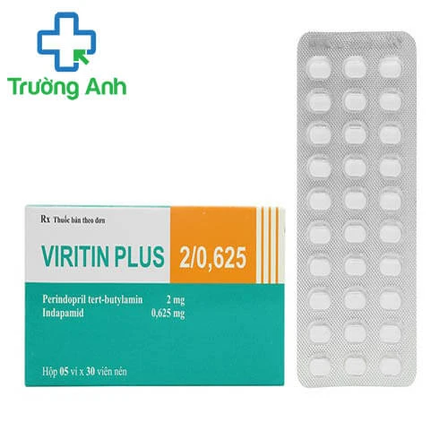 Viritin plus 2/0,625 - Thuốc điều trị tăng huyết áp hiệu quả