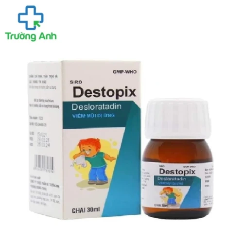 Destopix 30ml Phương Đông Pharma - Siro trị viêm mũi dị ứng